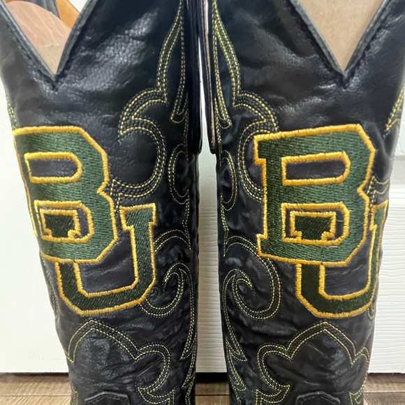 Baylor University Bears Gameday Boots Cowboy Boots NWT - Picture 3 of 15